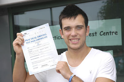 Jack Longhurst pased his driving test in Sidcup