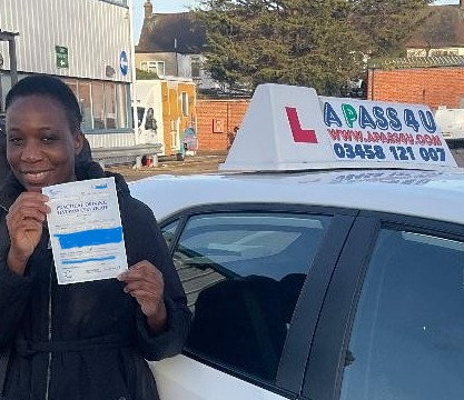 Sharon passes her automatic driving test in Southend with automatic driving instructor Neil W. What a great result for Sharon and A Pass 4 U as Sharon passed her driving test first time.